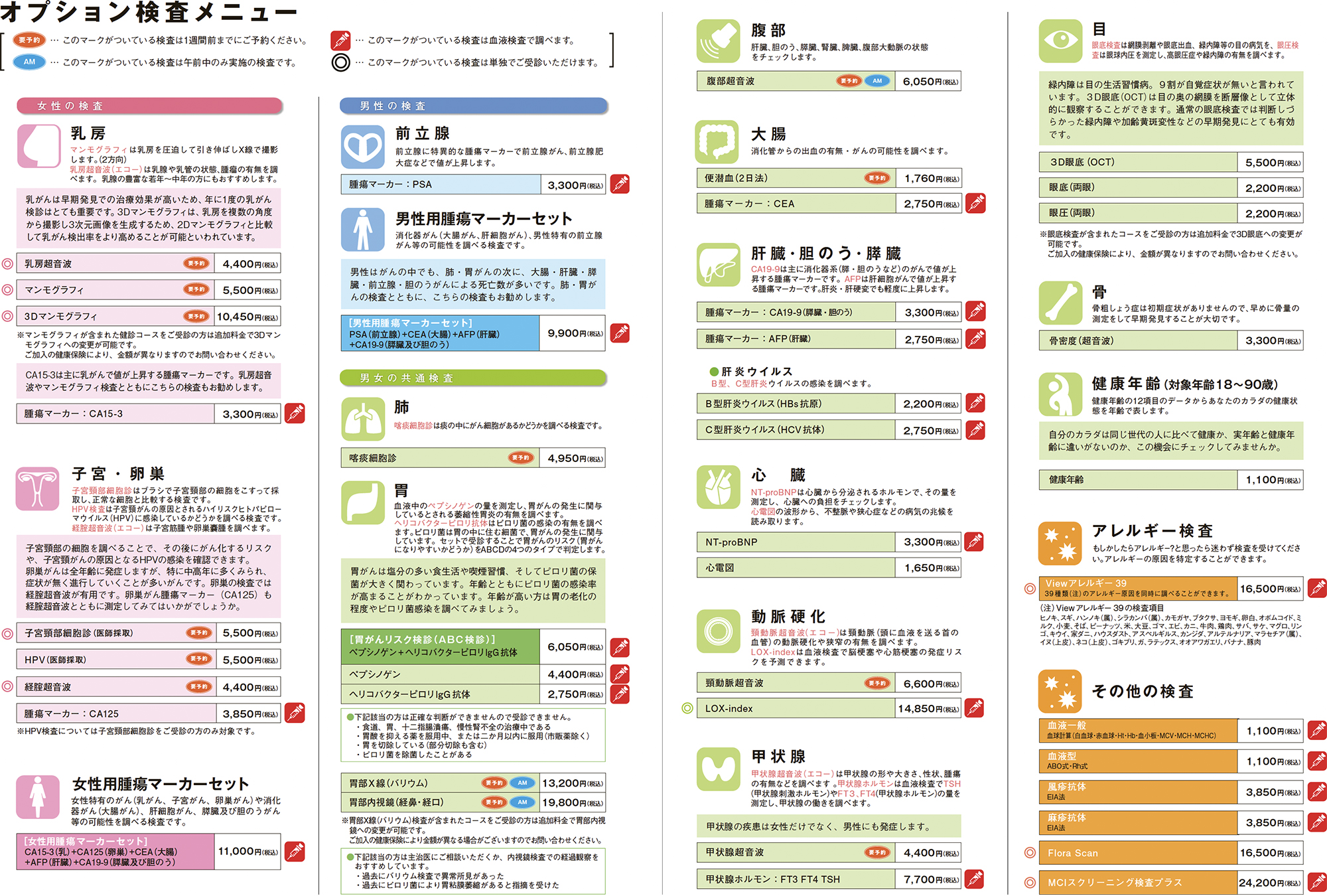 オプション検査